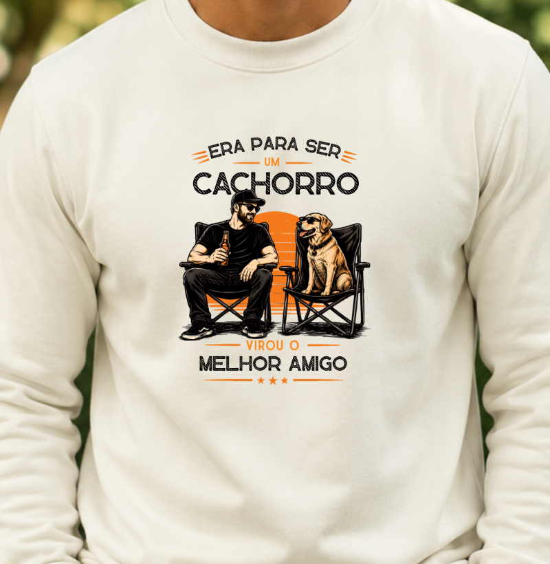 Era para ser um cachorro, virou o melhor amigo