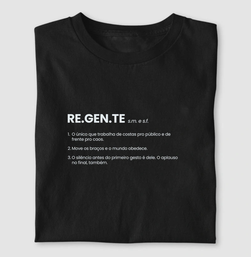 Regente / Maestro - Dicionário Lírico