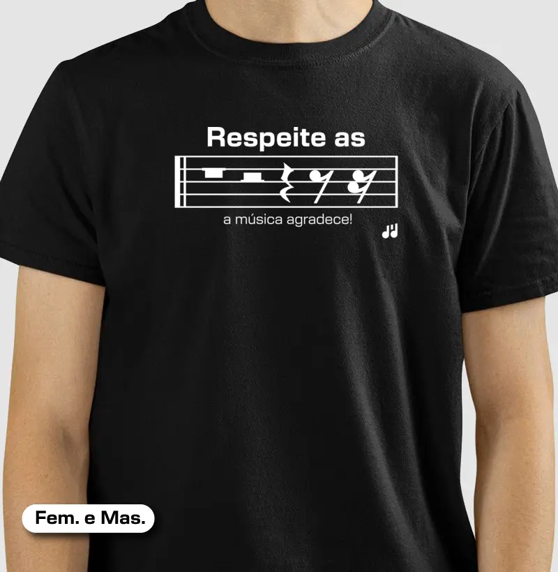 Respeite as pausas a música agradece!