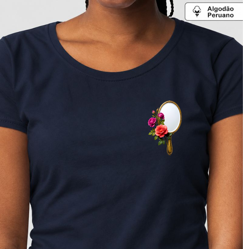 Espelho de Afrodite — Beleza em Si - Camiseta Algodão Peruano