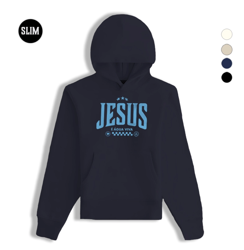 Hoodie Jesus é Água Viva