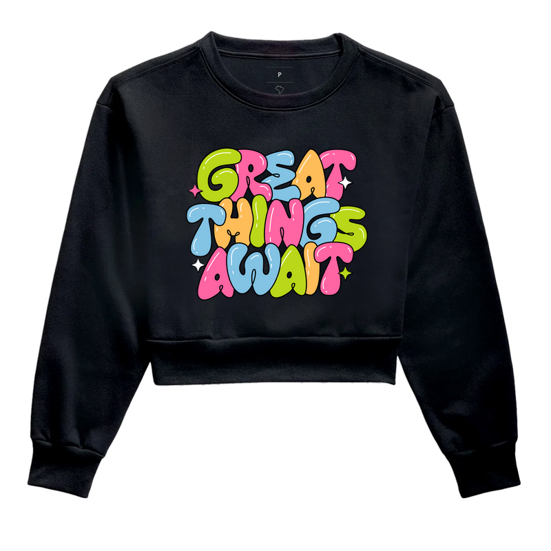 Camiseta Great Thing Await