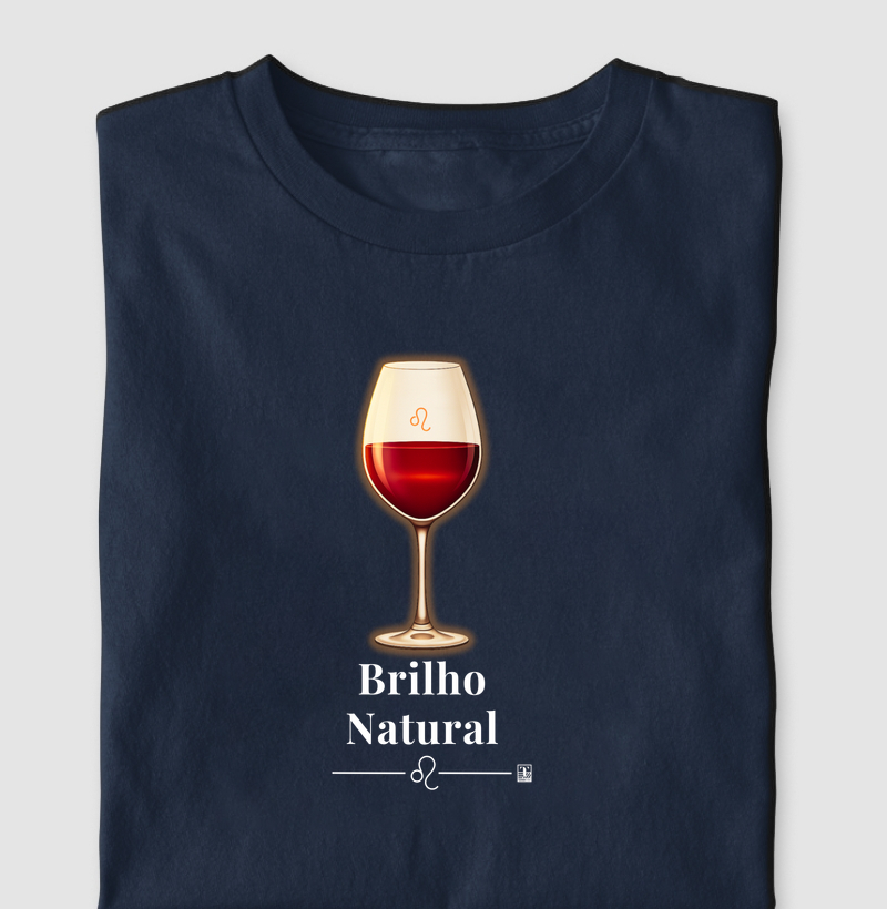 Camiseta Leão - Brilho Natural