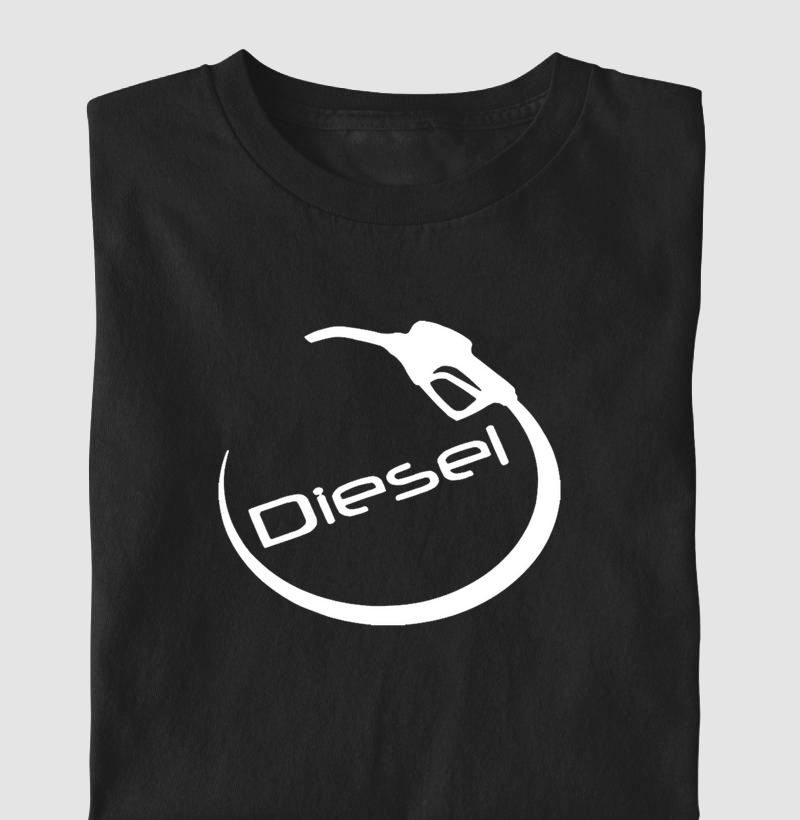 Diesel" com Ícone de Bomba