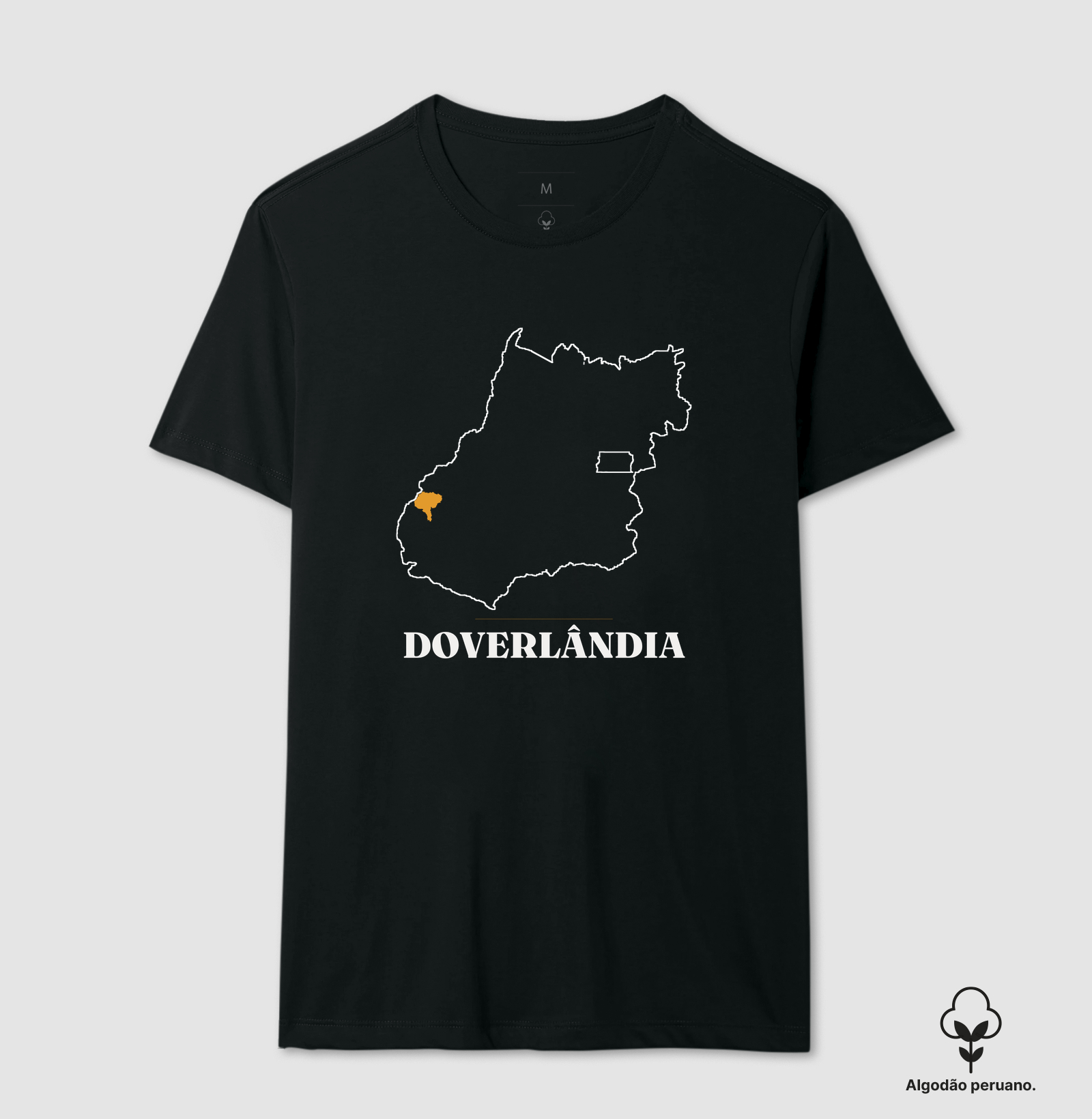 Doverlândia | Traço GO - Camiseta Algodão Peruano