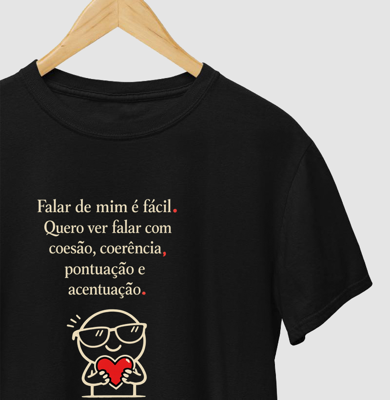 Falar de Mim é Fácil Quero Ver Falar com Coesão, Coerência, Pontuação e Acentuação