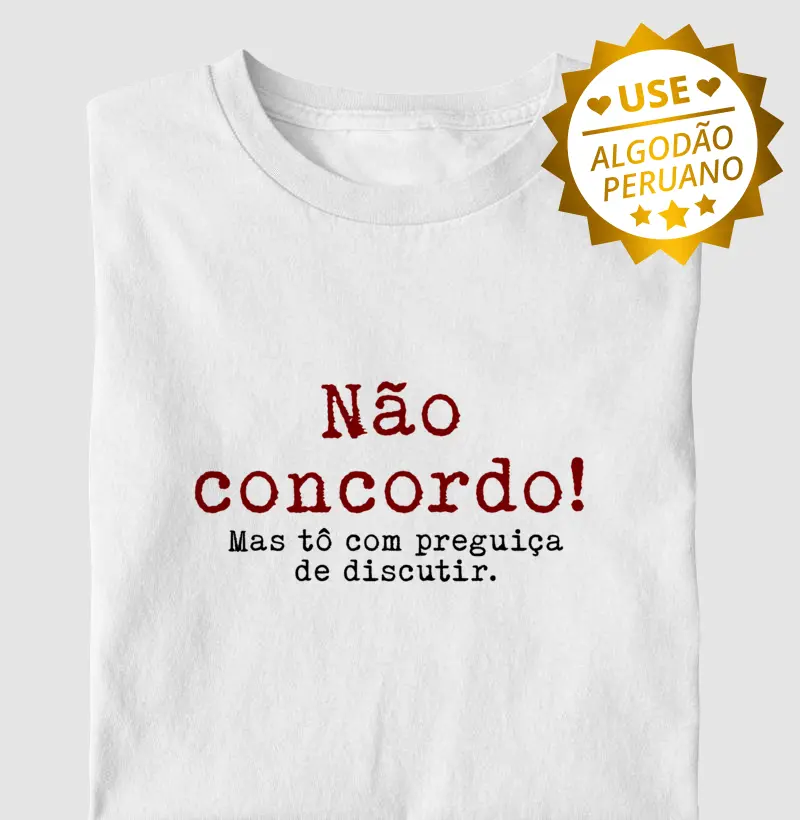 Não concordo - PREMIUM