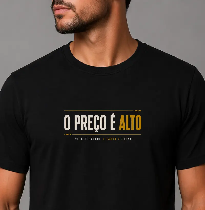 O preço é alto