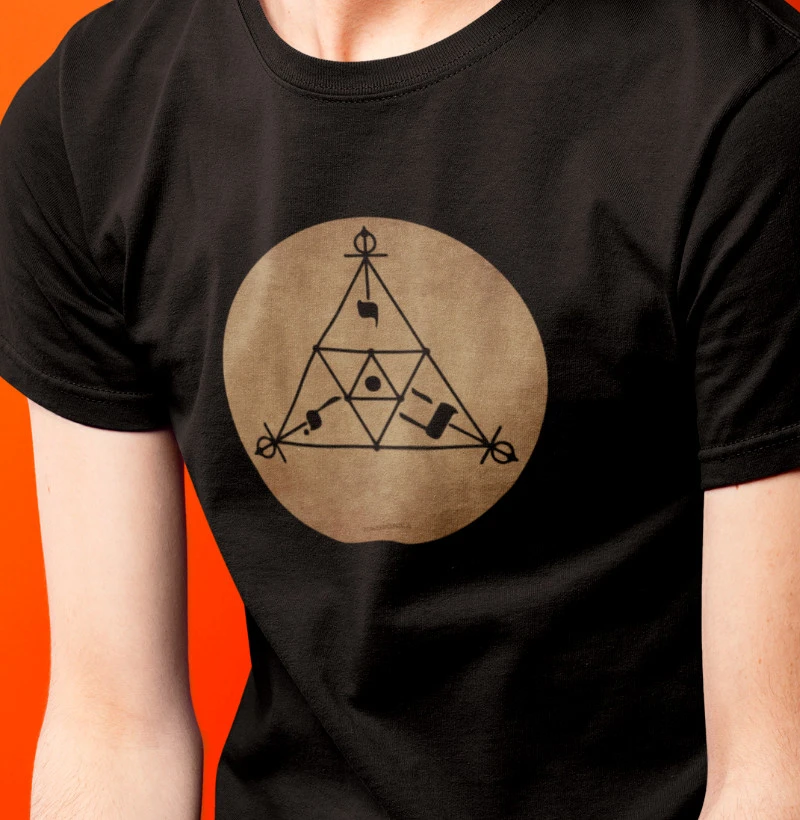 Camiseta SCAP Cabalístico – Presente Esotérico – Estampa Radiônica Unissex