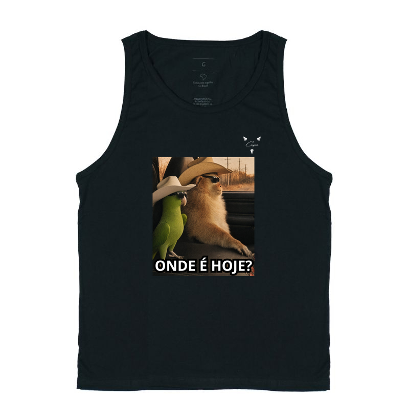 "Onde e hoje?"