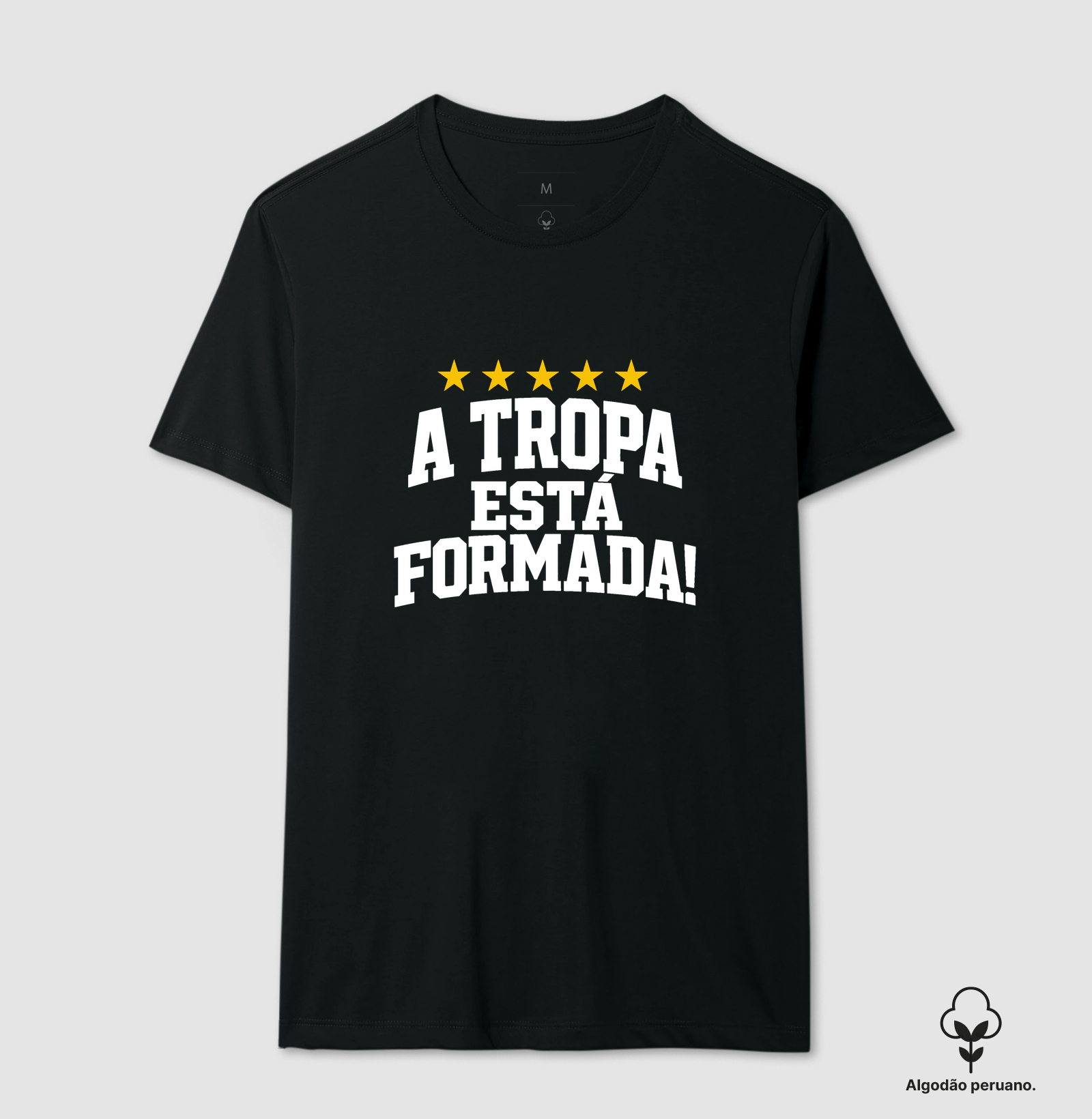A tropa está formada!
