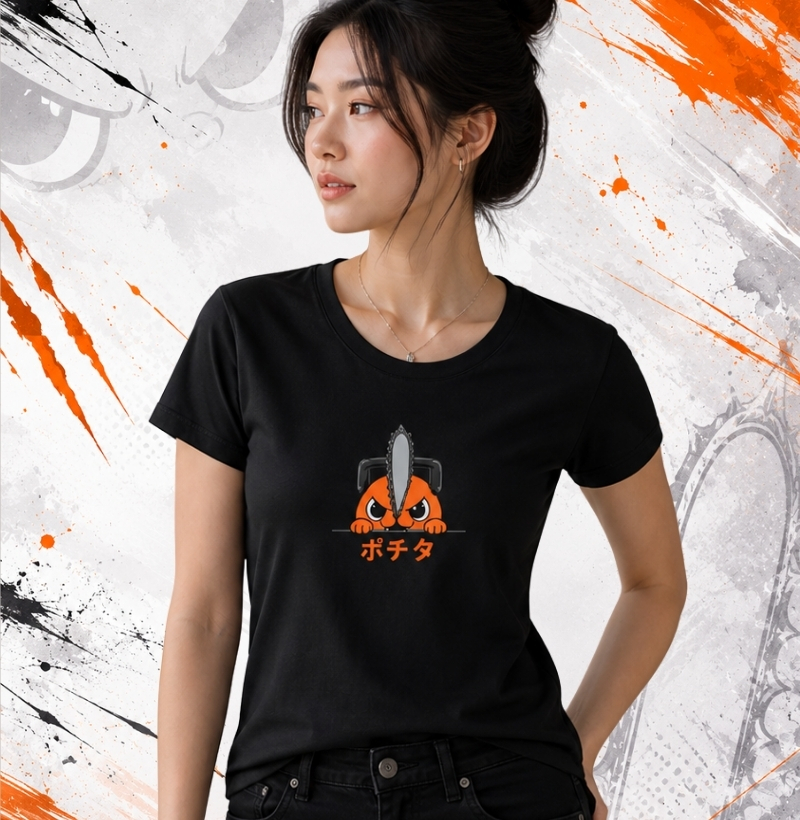 Camiseta Pochita - Básica