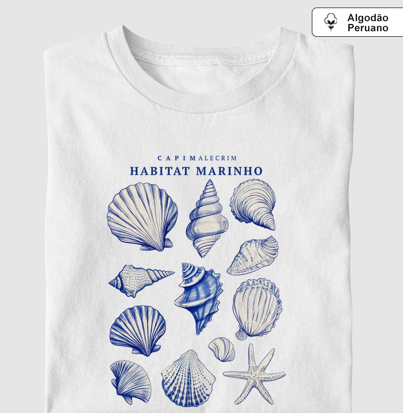 Habitat Marinho - Algodão peruano