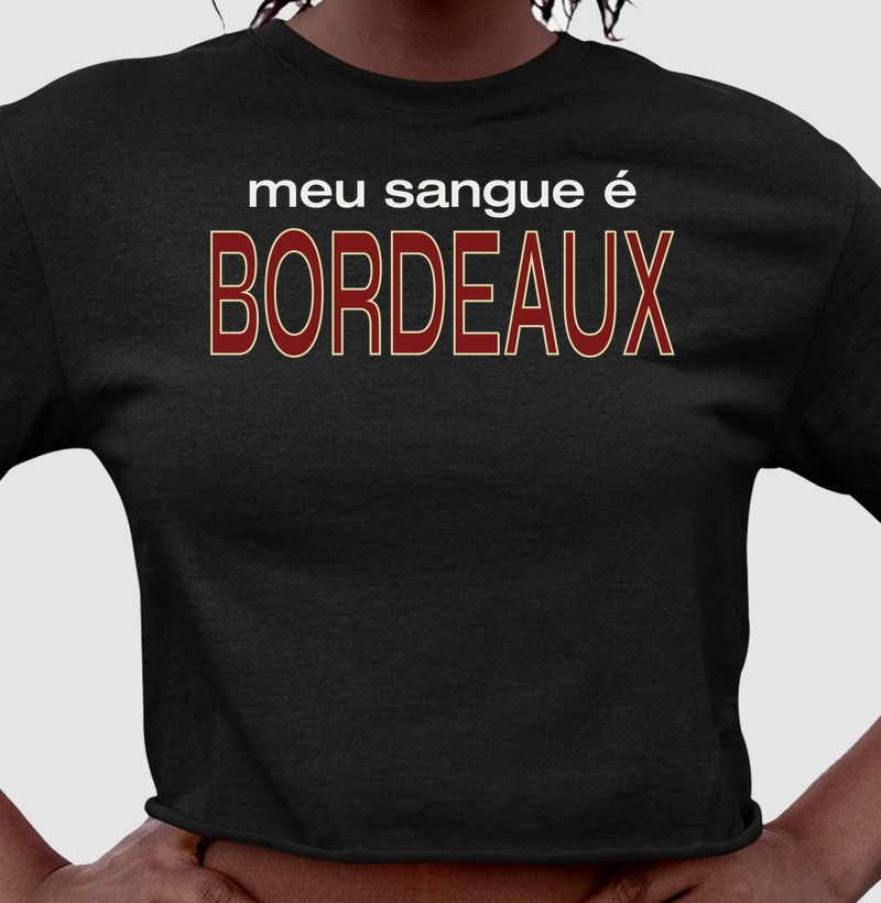 Meu Sangue é Bordeaux - Cropped