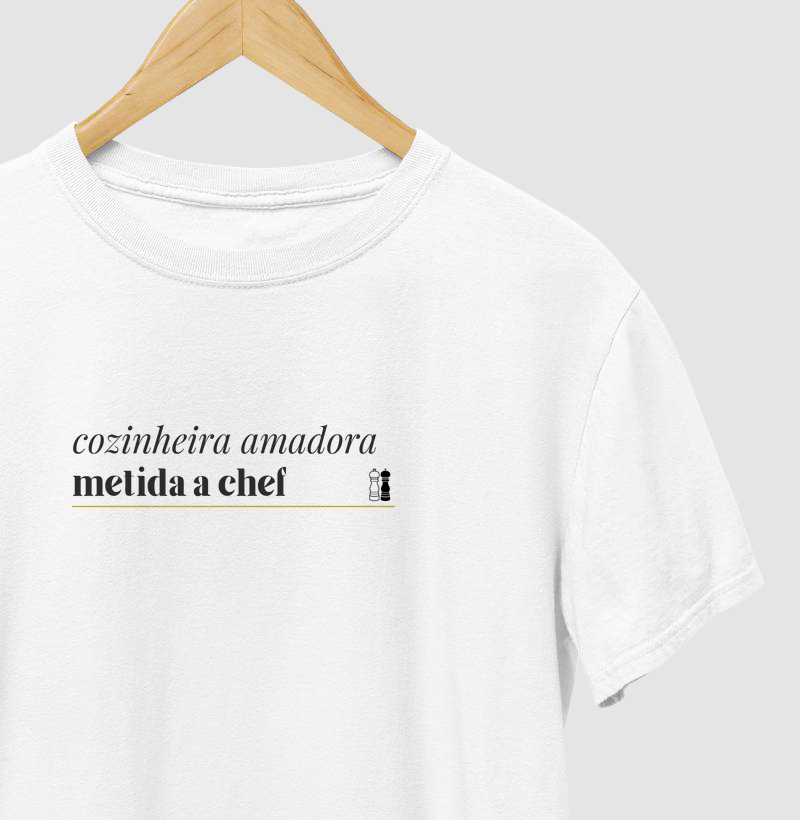 cozinheira amadora metida a chef