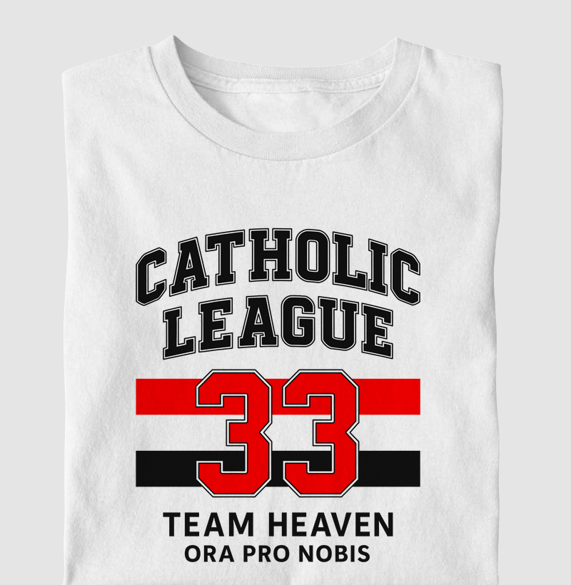 Catholic League 33 - Preta e Vermelho
