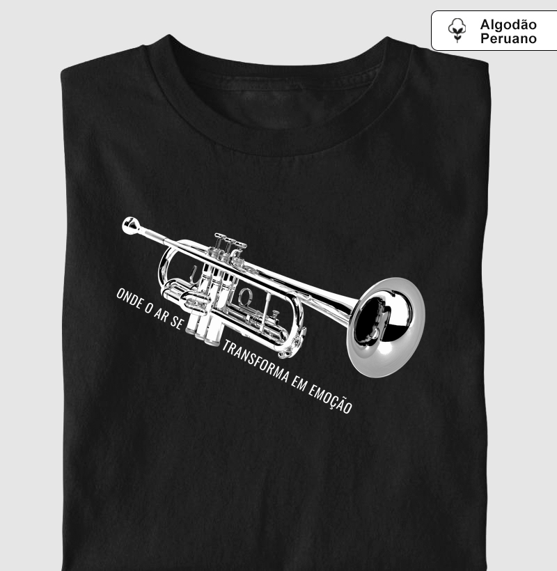 Trompete, ar e emoção