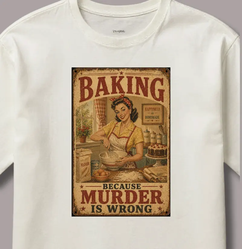 Baking Because Murder ir Wrong