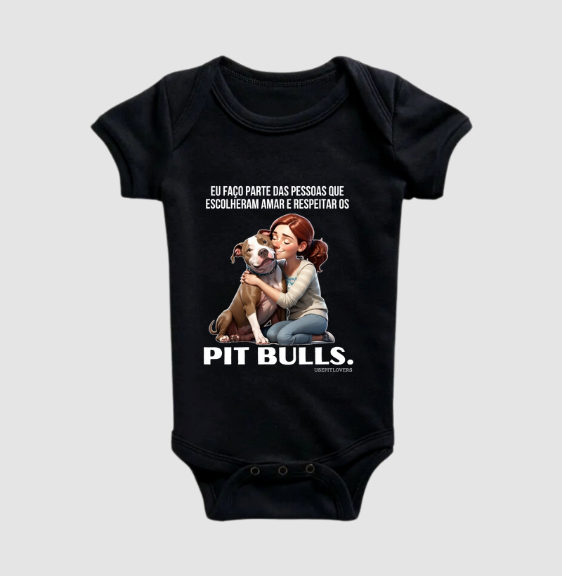 EU FAÇO PARTE DAS PESSOAS QUE ESCOLHERAM AMAR E RESPEITAR OS PIT BULLS.