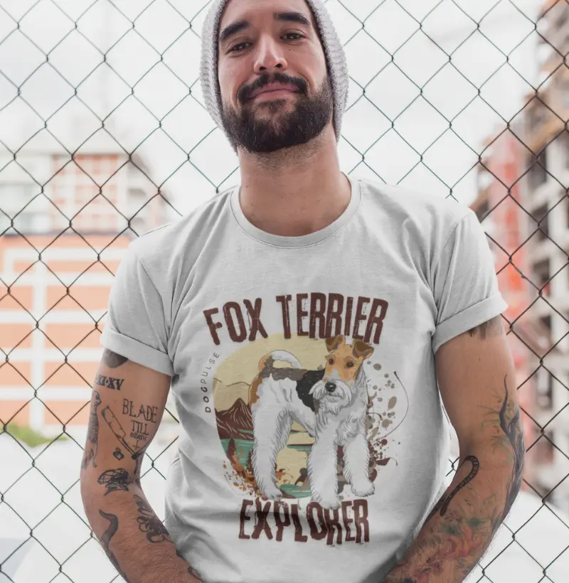 Camiseta Dog Pulse Fox Terrier Explorer – Bold Spirit
