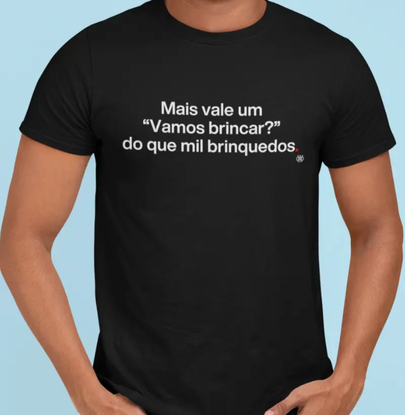 Mas vale um "vamos brincar" do que mil brinquedos