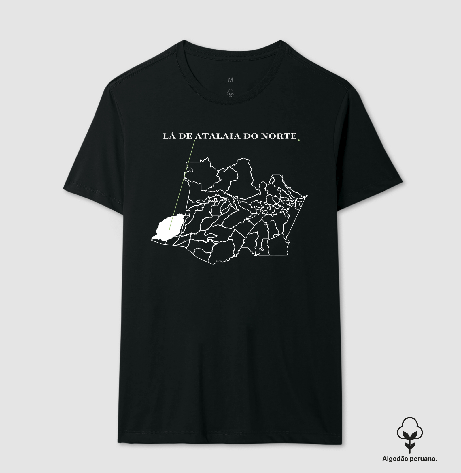 Atalaia do Norte | Origem AM - Camiseta Algodão Peruano