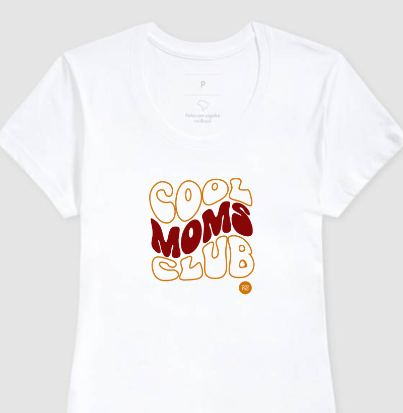 Camiseta Regular Cool Moms Club