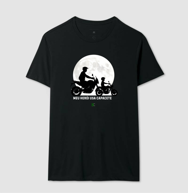 Camiseta Herói de capacete