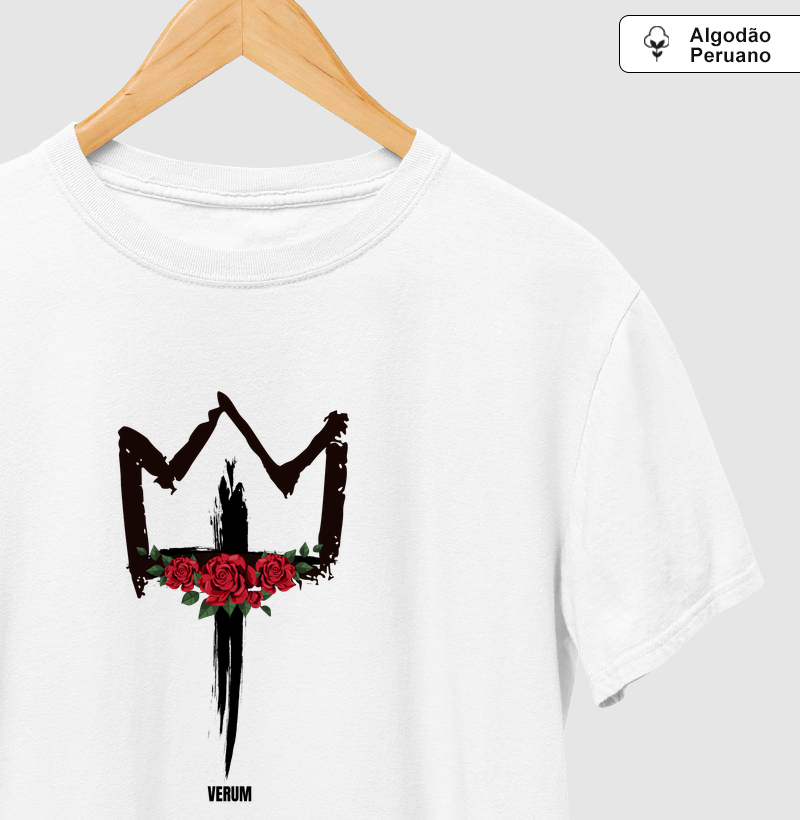 Camiseta King Cross - Camiseta símbolo católico