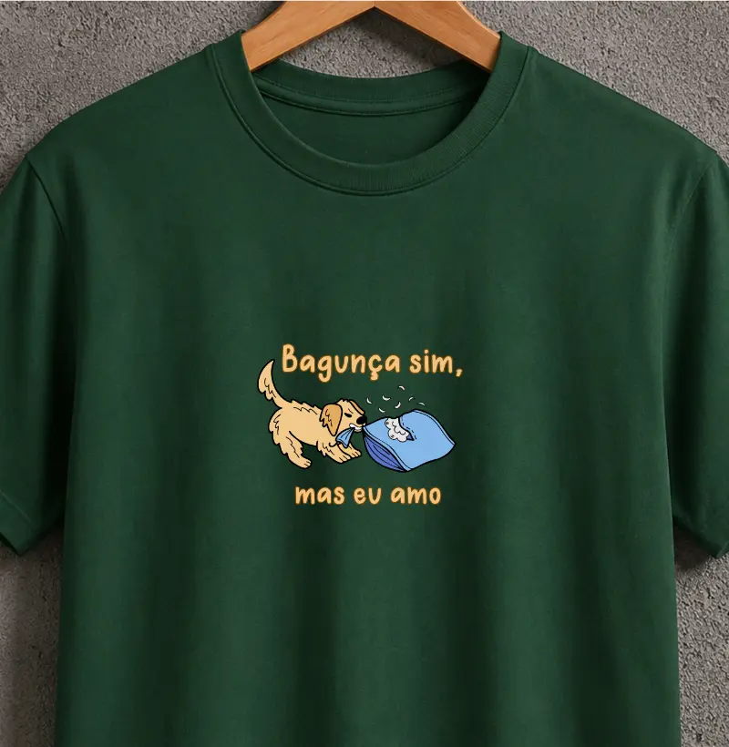 Bagunça sim. Mas eu amo