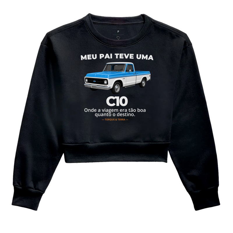 Meu pai teve uma - C10 - azul e branca