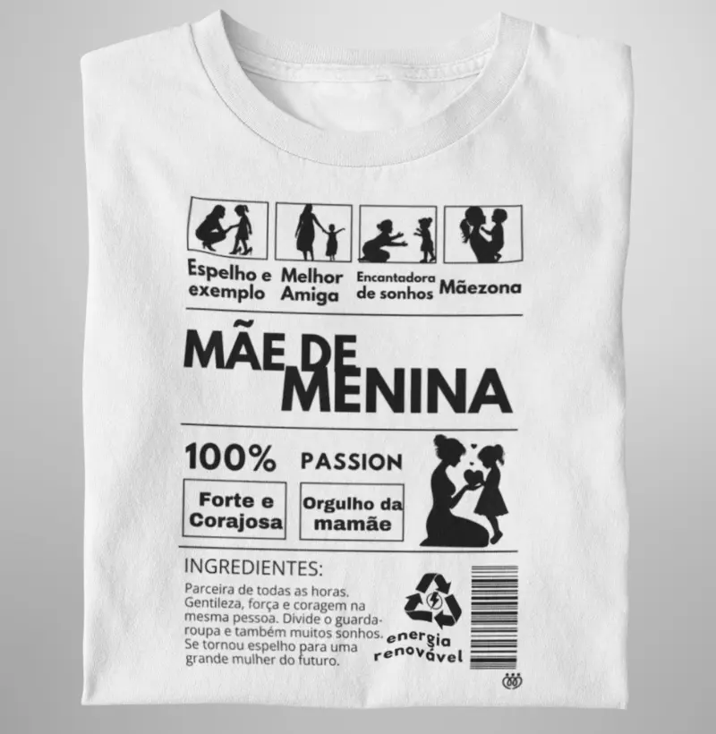 Mãe de menina - Mãezona