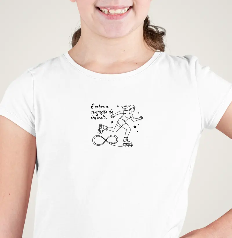 Infinito - Camiseta Infantil