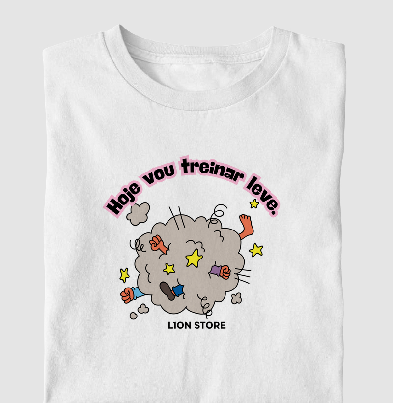 Hoje vou treinar leve