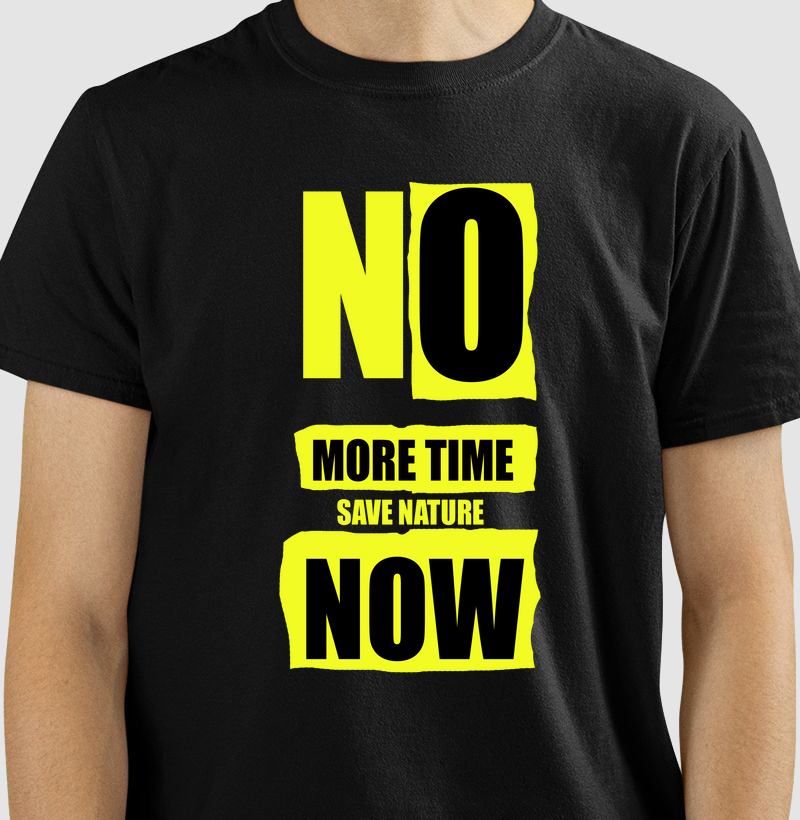 Camiseta Salve a Natureza