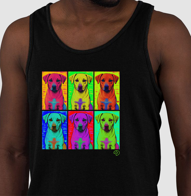 Doguinho no Estilo Andy Warhol