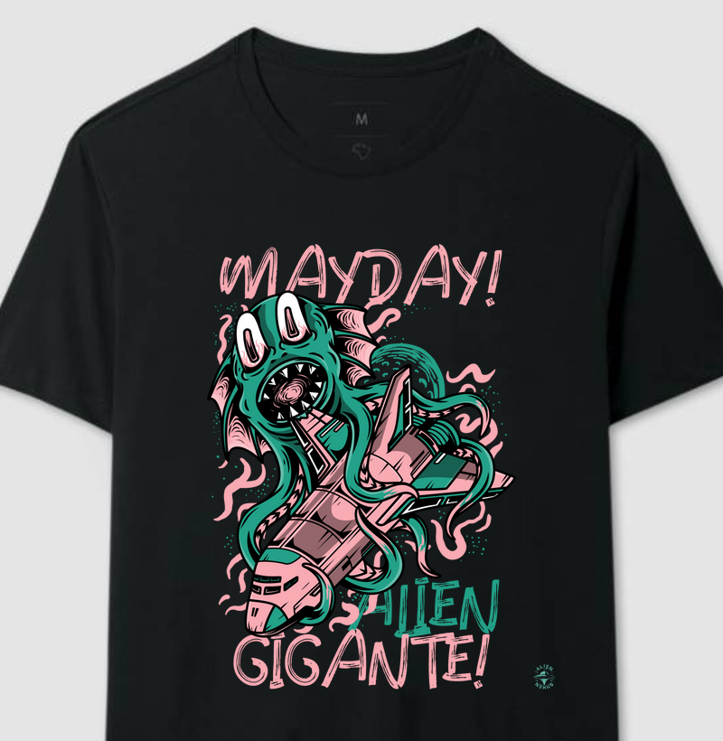 "MAYDAY! Alien gigante!"