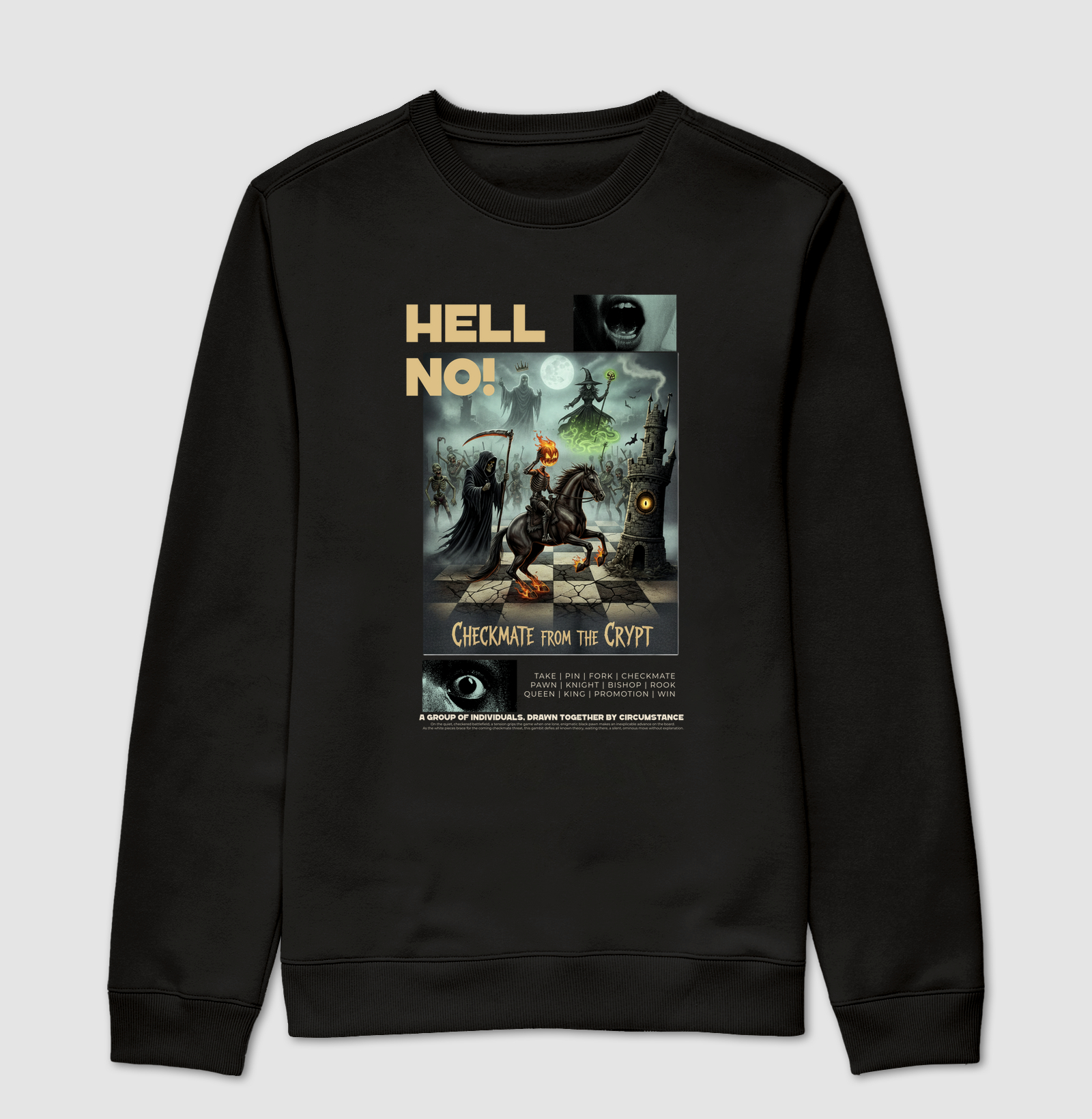 HELL NO! Checkmate from the crypt - Halloween