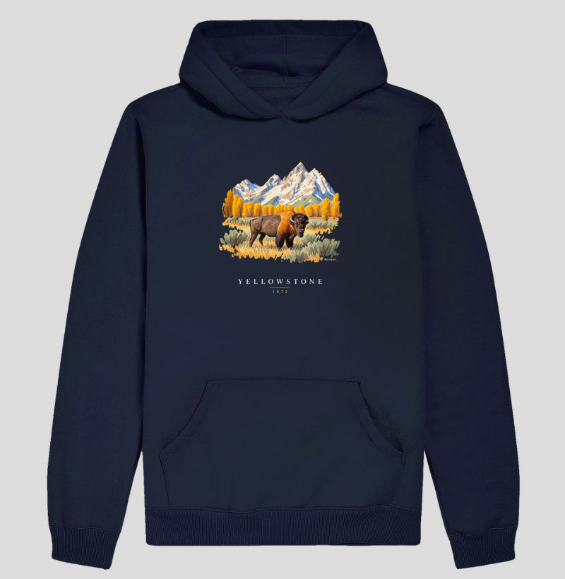 Bison - Yellowstone - Hoodie Moletom