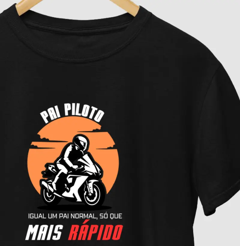 Pai piloto. Igual um pai normal, só que mais rápido