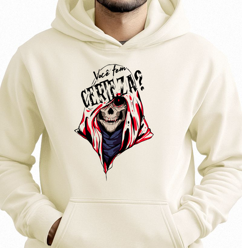 VOCÊ TEM CERTEZA MOLETOM