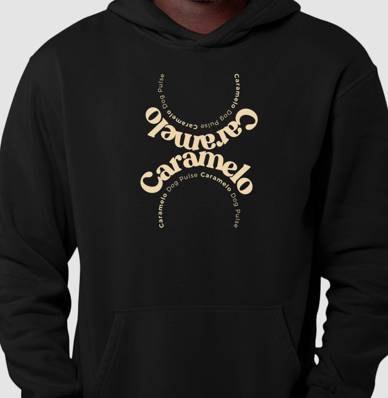 Hoodie Moletom Dog Pulse – Estilo Caramelo