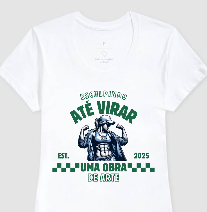 Esculpindo até virar uma obra de arte