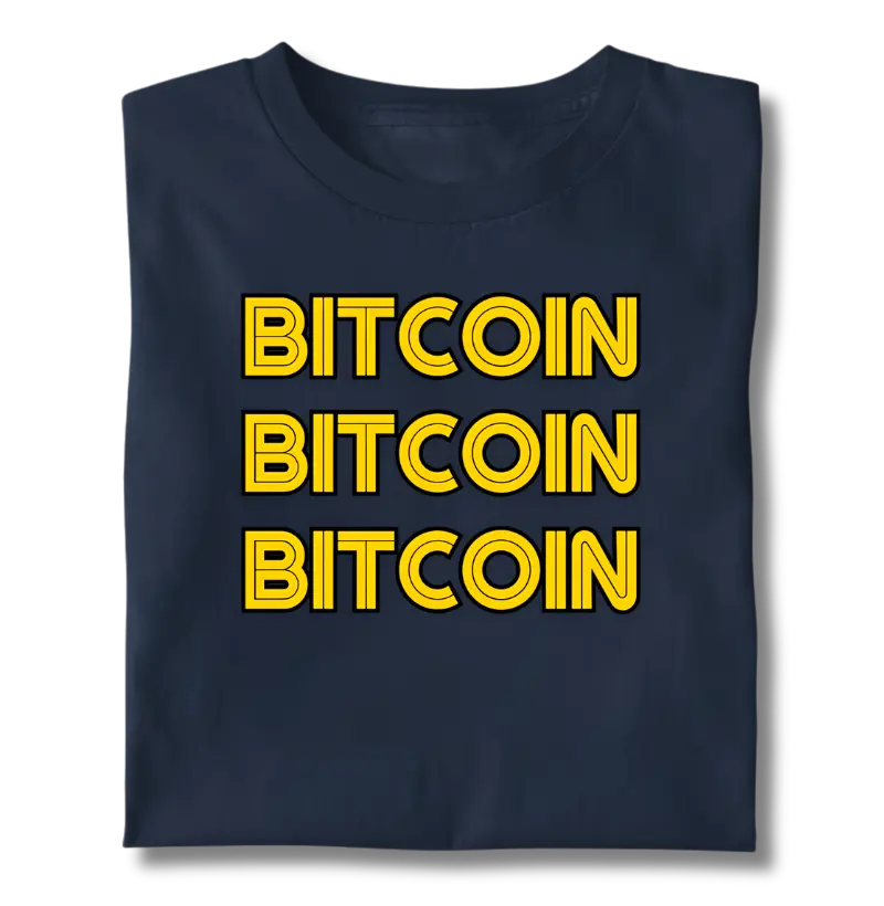 Camiseta Bitcoin Crypto Style 