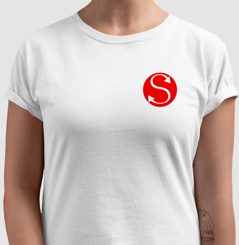 Camiseta - Sinsation - S Vermelho