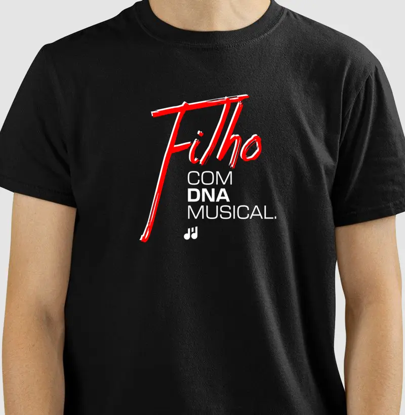 Filho com DNA musical.
