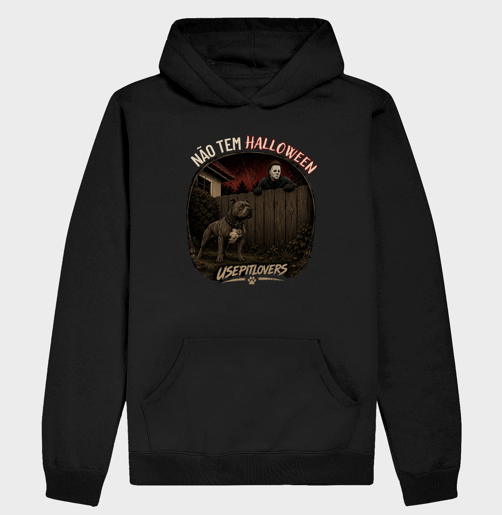 NÃO TEM HALLOWEEN - Hoodie Moletom