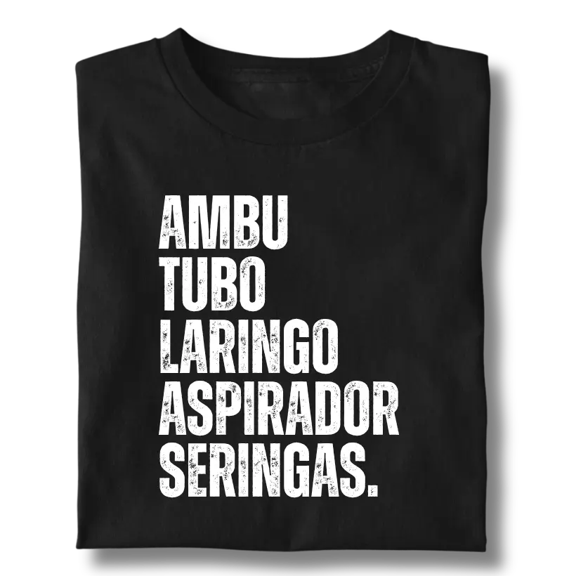 Ambu, Tubo, Laringo, Aspirador, Seringas
