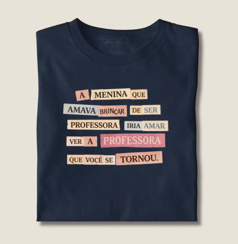 Camiseta | Brincar de Professora