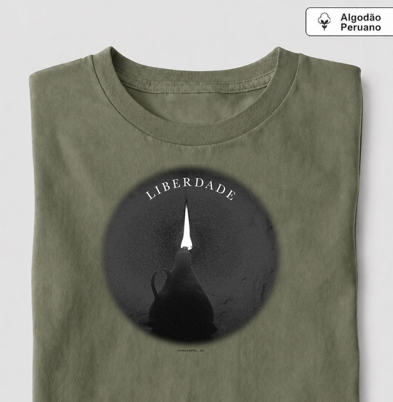 Liberdade - Camiseta Algodão Peruano